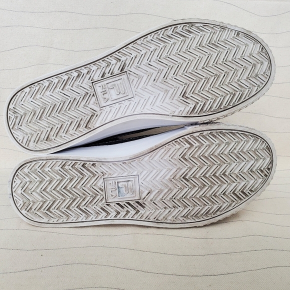 Fila Womens Monroe Mid SP Shoes Black White Casual Sneakers 5CM01101-014 Sz 7.5 - Picture 10 of 11